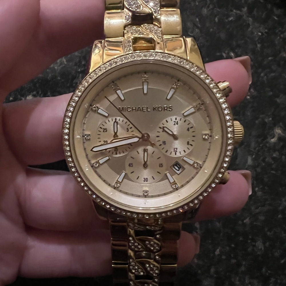 Michael Kors gold watch